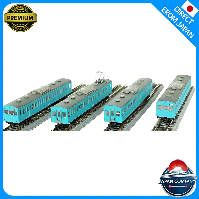 Z gauge JR 103 series sky blue low-floor type 4-car basic set T022-12 model train electric train