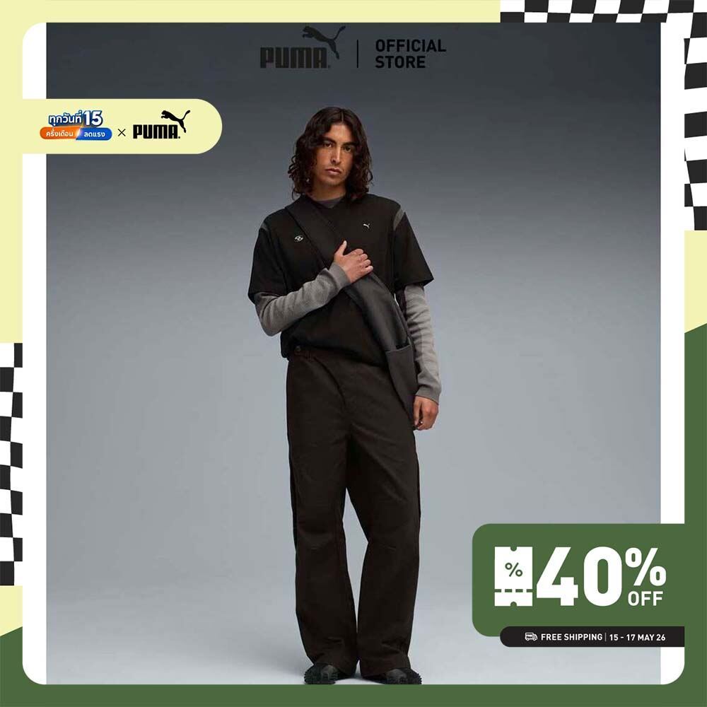 PUMA Prime/Select กางเกง PUMA x SAN SAN GEAR สำหรับผู้ชาย สีดำ - 63255101