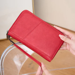 กระเป๋าพาสปอร์ตกันรีด RFID กันแม่เหล็ก มีซิป ใส่เอกสาร ตั๋วเครื่องบิน อเนกประสงค์