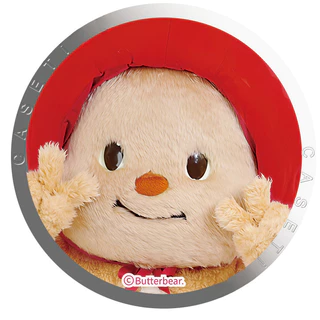 น่ารักเนยหมียึดยึดแอปเปิ้ลมือถือแม่เหล็กยึดแหวนยึดแม่เหล็กที่แข็งแกร่ง