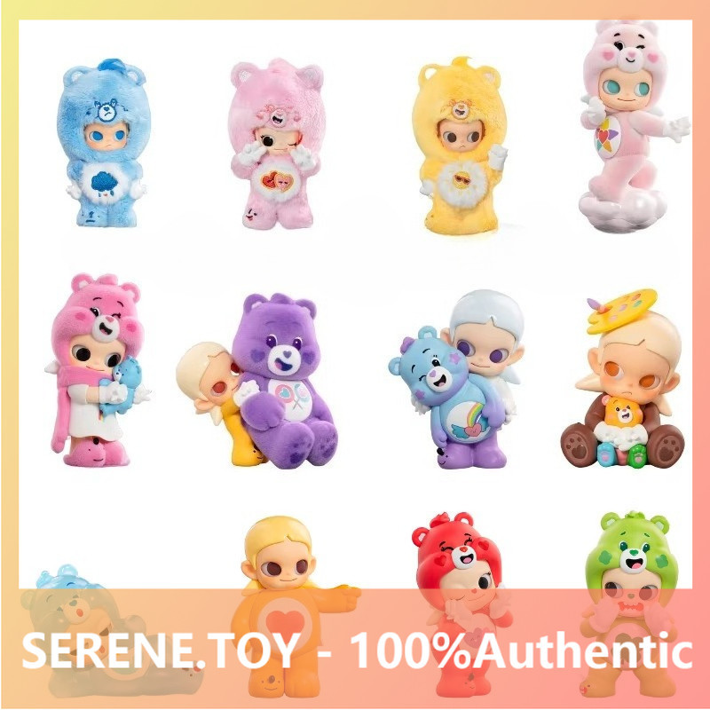 POPMART Zsiga x Love Bear Series Mystery Box ของเล่นเครื่องประดับของขวัญ
