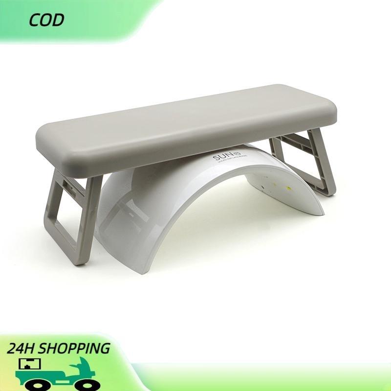 COD หมอนรองมือสำหรับเล็บพับได้, พร้อมชุดเสื่อโต๊ะทำเล็บมือหมอนอิงที่วางแขนที่วางเล็บ