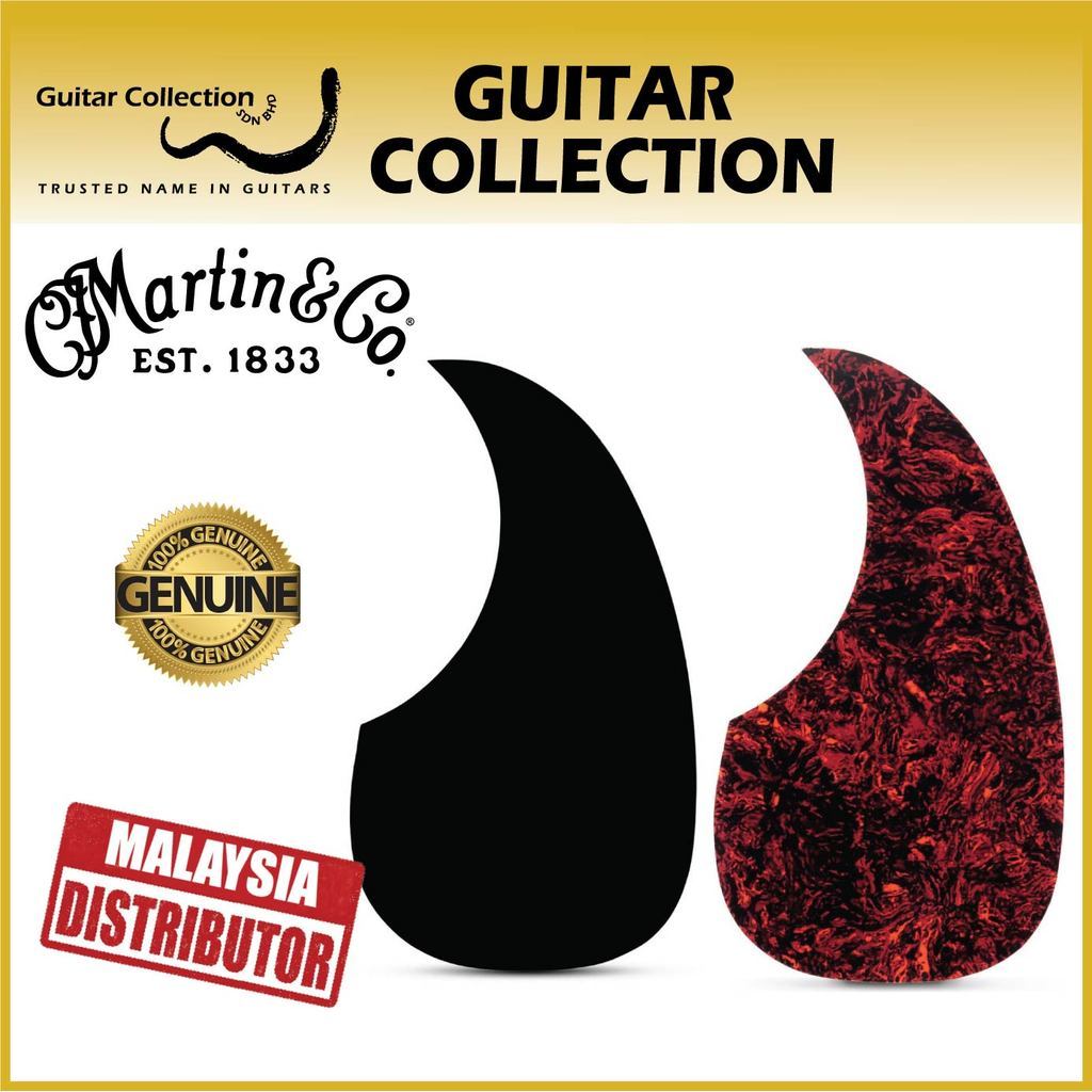 Martin Dreadyk Pickguard สําหรับกีตาร์โปร่ง Self-atter เหมาะกับ D-28 / D-35 Black / Faux Tortoise