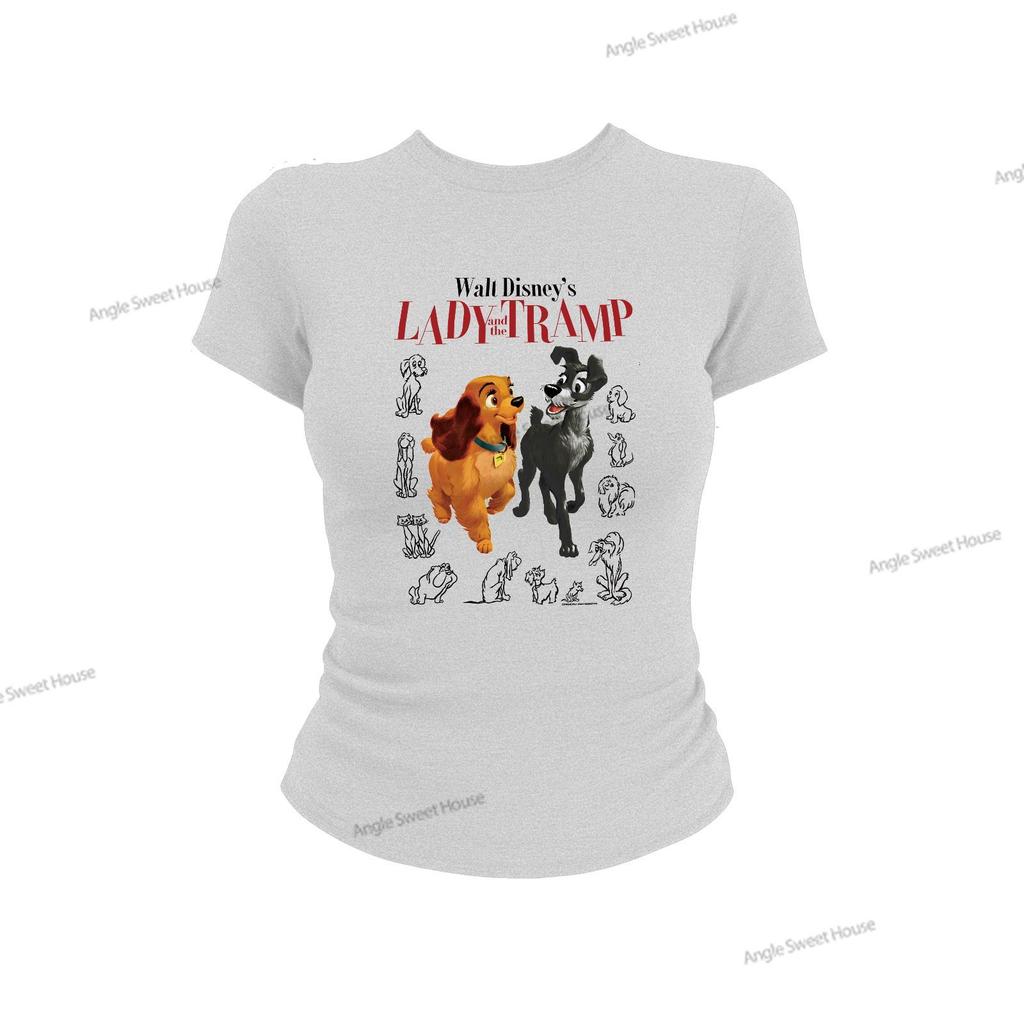 (จัดส่งตลอด 24 ชั่วโมง）Angle Official รุ่นใหม่ ทีชียืดมาก ตัวแปร่ง ทันสมัย ทีชี ผ้าเบาและสบาย ทีชีรุ่นใหม่ลายตัว   L04 - รูปที่ 7