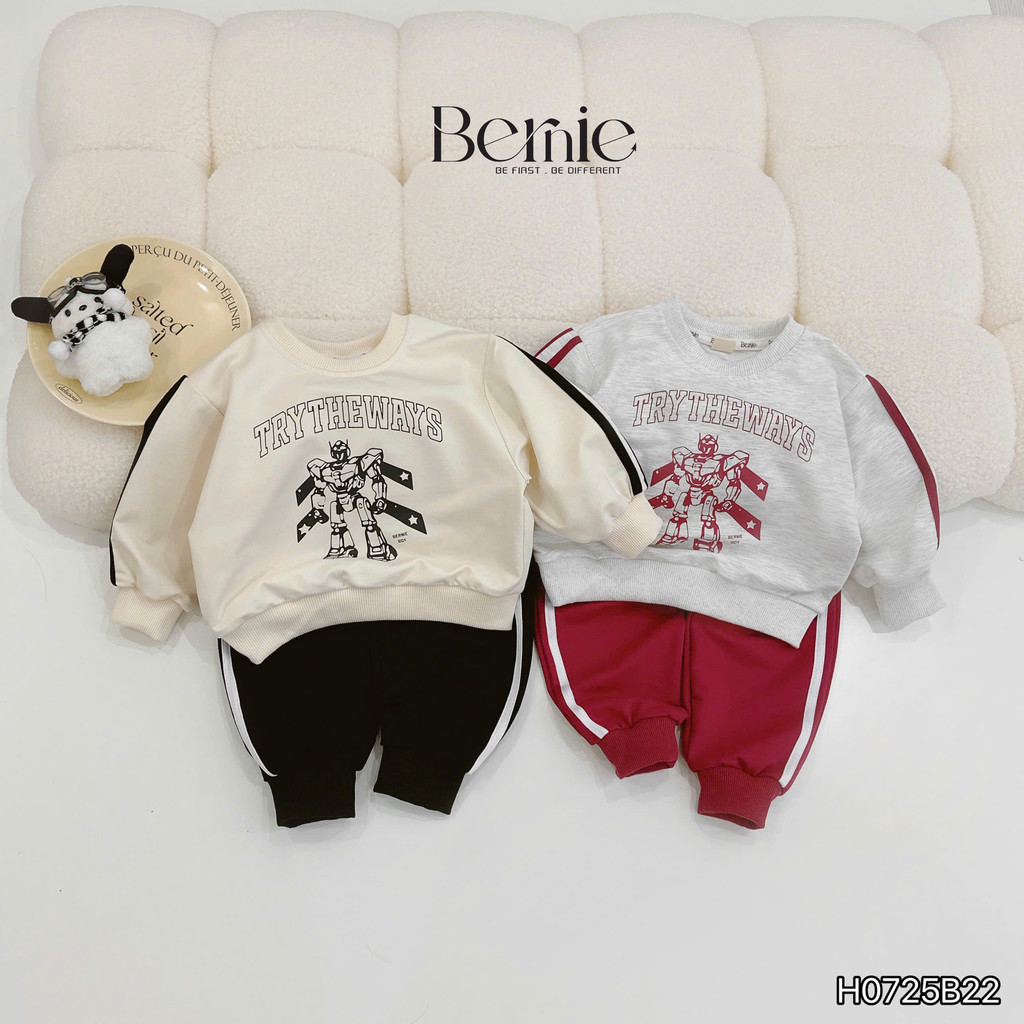 BERNIE SUPERMAN WAYS ชุดกีฬาสําหรับเด็ก