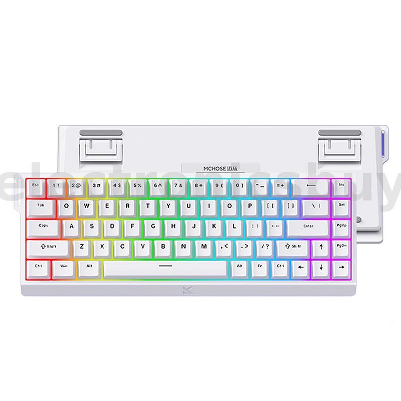 MCHOSE Ace 68 Magnetic Switch Mechanical Keyboard 60% เค้าโครง 68 คีย์ RGB Hot Swap 8K Polling Rate 