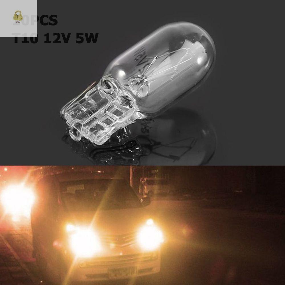 WAY ไฟป้ายทะเบียนอุปกรณ์เสริมในรถยนต์ T10 W5W 194 168 5W โคมไฟความกว้าง