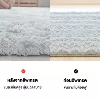 พร้อมส่ง 120*160/200*300 พรมในห้องนั่งเล่น พรมนุ่มๆ พรมปูพื้น พรมห้องนอน มี 15 สี พื้นพรมกันลื่น พรมขนนุ่ม พรมตกแต่งบ้าน