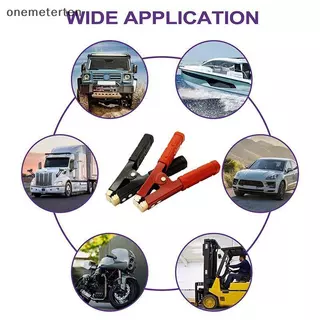 Rten 2 ชิ้น 1000A Heavy Duty ทองแดงคลิปจระเข้ Terminal Test แบตเตอรี่ไฟฟ้าจระเข้ Clamp สําหรับจัมเปอร์สาย Boost N