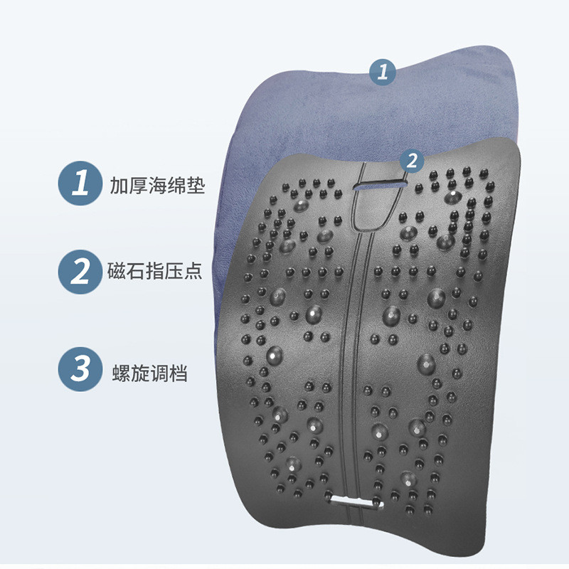 Lumbar Corrector ครัวเรือน Lumbar Pad Spine Curve ยืด Board Lumbar Press Lumbar Spine ในครัวเรือนพนั
