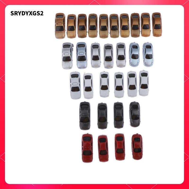 [Srydyxgs2] N Scale Train Cars Architectural Scale Model Vehicles for 1:150 Building Train
