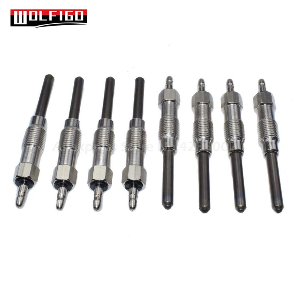 WOLFIGO 1/8PCS 6.5 L 6.2 L ปลั๊กเรืองแสง M998 M1035 M1037 สําหรับ Hummer 5584164,12338771, 6A843G115