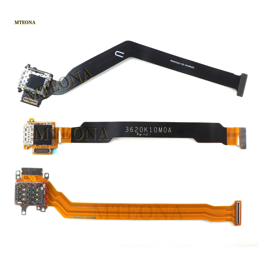 ซิมการ์ดผู้ถือถาด Reader ซ็อกเก็ต Flex Ribbon Cable Connector สําหรับ Xiaomi Mi 11 Lite / 12 Lite Po