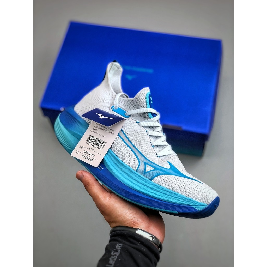 MIZUNO RUNNING MIZUNO NEO VISTA Marathon RUNNING รองเท้ากันกระแทกกลไกการดูดซับแรงกระแทกทนต่อการสึกหร