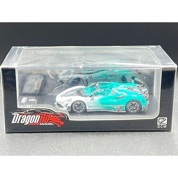 D.BoModel & DCM 1/64 
F8xx Spider MANSORY Diecast Model.
Tiffany Blue White Gradient