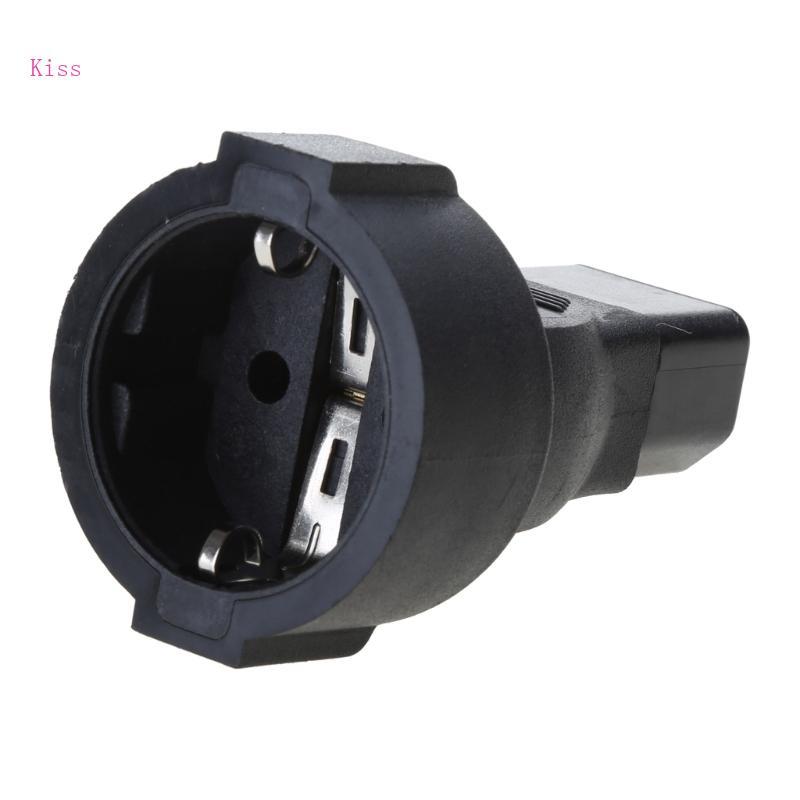 Kiss WA-0140 UPS PDU Power Lead IEC 320 C14 ถึง CEE 7 7 อะแดปเตอร์หญิงยุโรป