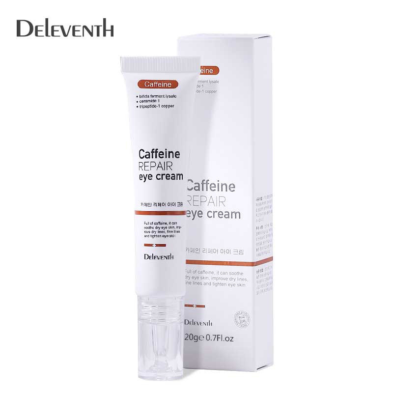 DEleventh Caffeine Eye Cream 20g Fade Dark Circles Improve Eye Bags Lift Firming Eye Cream