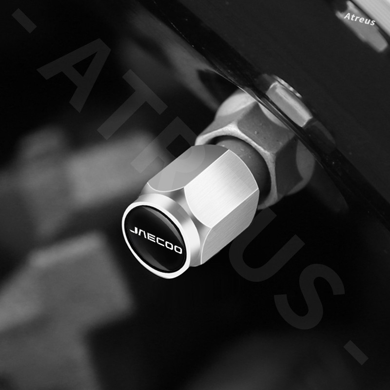 4 ชิ้น Jaecoo จุกลมยางรถยนต์ จุ๊บลมยาง พร้อมโลโก้ จุกปิดลมยางพร้อมประแจ ป้องกันฝุ่น ฝาปิดจุกลม ยางรถยนต์ สำหรับ JAECOO J5 J7 J8 J6 7 6 5 EV - รูปที่ 5