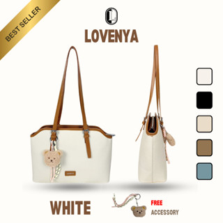LOVENYA รุ่น L005 lovenya teddy กระเป๋าสะพายไหล่ขนาดกลาง กระ…