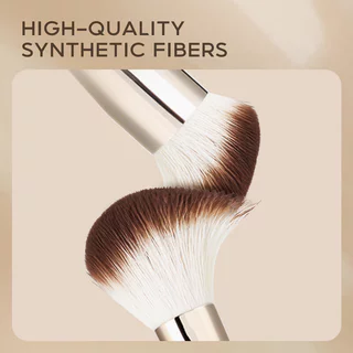 Oni Dual-Ended Nose Shadow & Contour Brush #Champagne แปรงเฉดดิ้งและคอนทัวร์ 2 หัวโอนิ สีแชมเปญ ขนนุ่มแน่น.