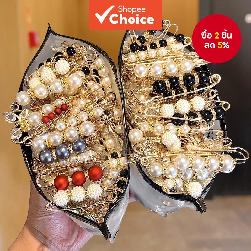 P 18 ชิ้น Anti Slip แฟชั่นเข็มกลัดสไตล์เกาหลีความปลอดภัย Pins สําหรับผู้หญิงเสื้อผ้า