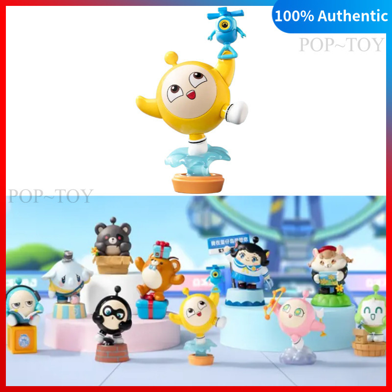POPMART Eggy Party Colorful Playland Classic Series Figures pop mart blind box