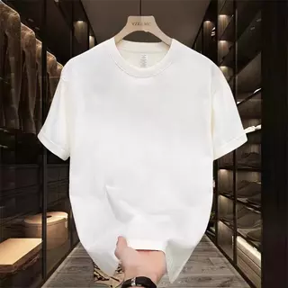 เสื้อยืดแขนสั้นแบบสบาย ๆ อารมณ์ด้านบน 2025 แฟชั่นใหม่สำหรับผู้ชายและผู้หญิง