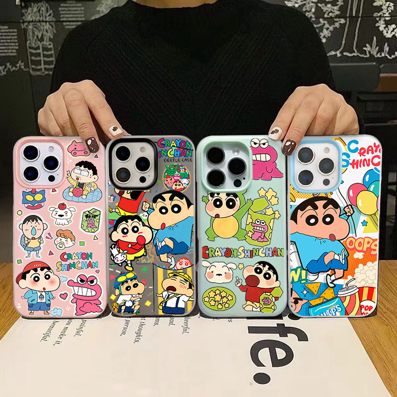เคสโทรศัพท์ลายเครยอนชินจังiPhone 17 17Air 16 15 Pro Max 14 Plus 11 12 13 iPhoneX Xs Max XR 11Pro 11Pro Max 6 6s Plus 7 8 Plus SE 2020 7P 8P Cover RAIN