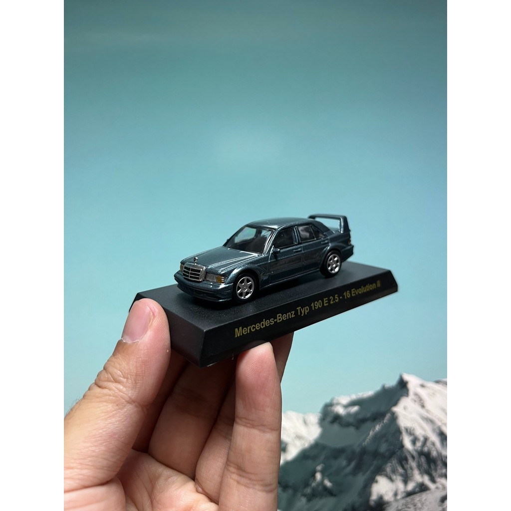 1/64 Jingshang kyosho kyosho Mercedes-Benz 190e Grey-Green Mercedes-Benz Typ 190E 2.5-16 Evolution I