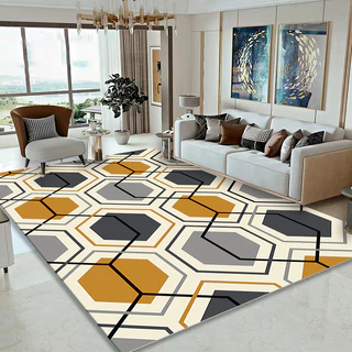 【พร้อมส่งในไทย】พรมโมเดิร์น มินิมอล อบอุ่น 3.5ฟุต 5/6ฟุต 8/10ฟุต carpet พรมปูพื้นใหญ่ห้องนอน ห้องนั่งเล่น ทนทาน COD