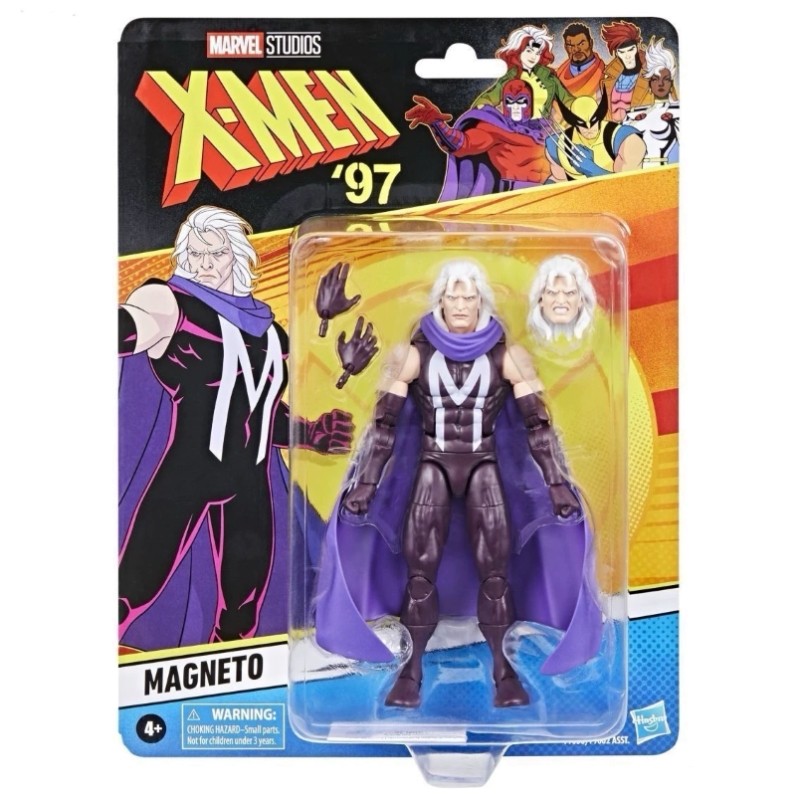 Hasbro Marvel Legend Series Xmen97 Magneto 1/12 Action Figure คลังสินค้าพร้อม