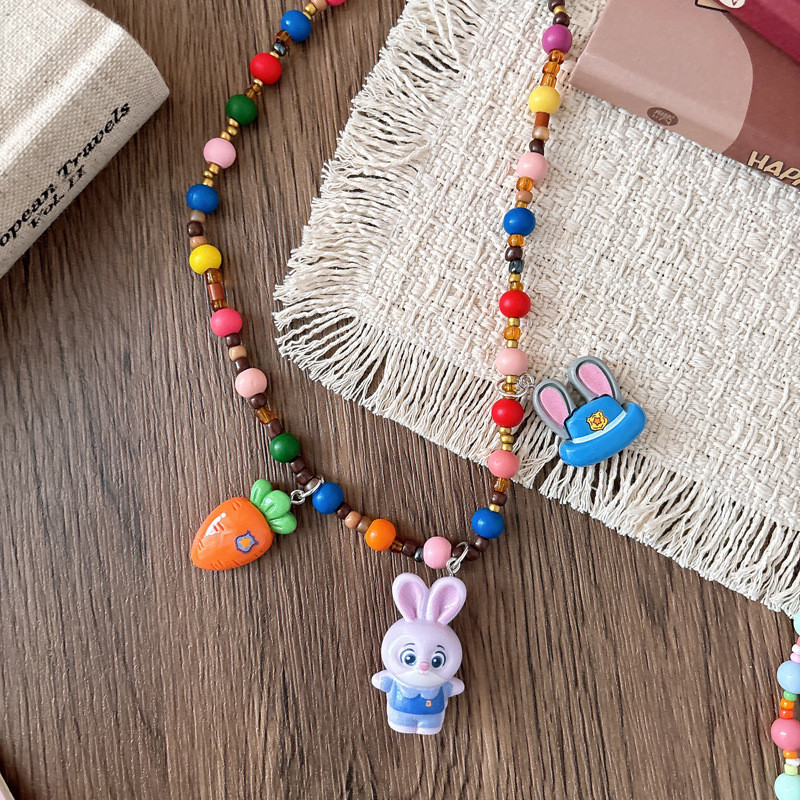 กิ๊บและสร้อยคอน้อง.cartoon resin จากซูโทเปีย จูดี้ และนิค สำหรับเด็ก ราคา ถูกที่สุด ดีลบีเคเค แกลเลอรีภาพที่ 6