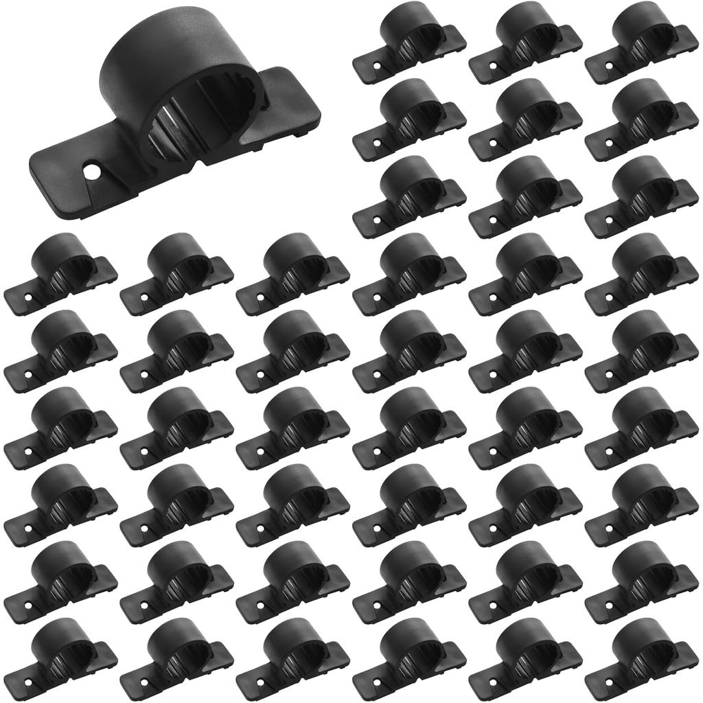 50 แพ็ค 3/4 นิ้วท่อ Clamps Pex Clamp Heavy-Duty Bulk Pipe รองรับ Suspension Clamps สําหรับ Pex, ทองแ