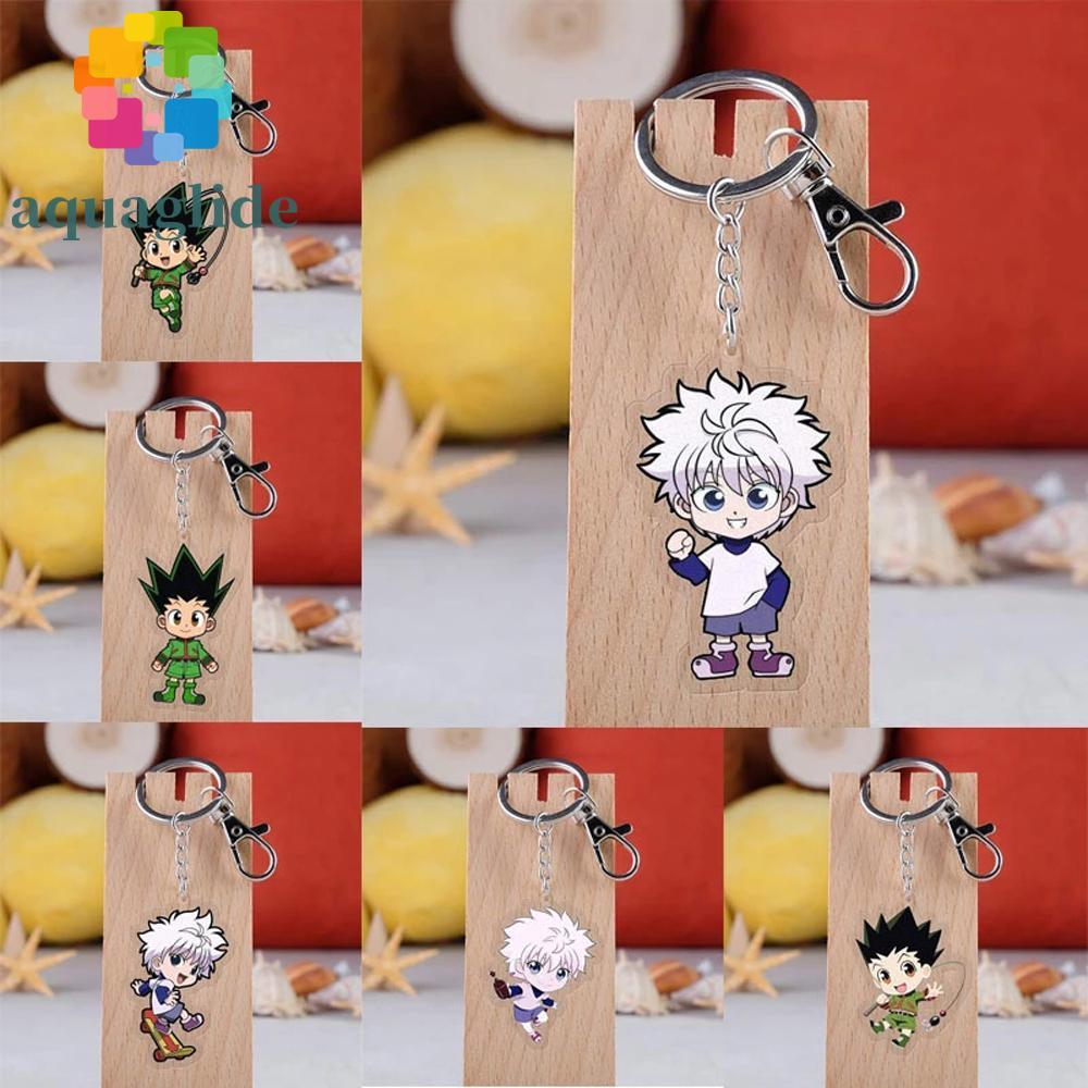 AQUAGLIDE HUNTER x HUNTER จี้ Kuropika อะนิเมะพวงกุญแจสองด้าน