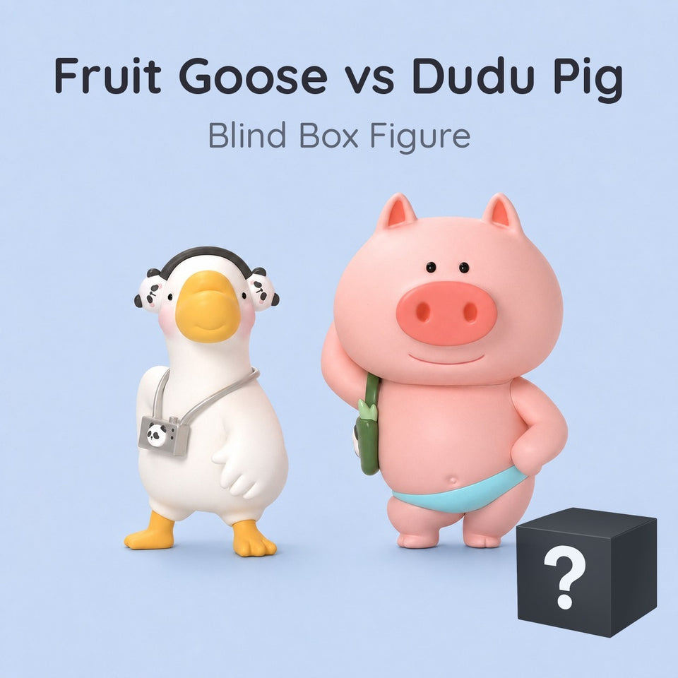 XFREE Fruit Goose vs Dudu Pig Rampage Check-in Squad (Blind Box)