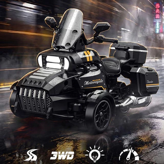 3WD สามล้อ RC Drift รถจักรยานยนต์ด้วงรุ่นรถ 2.4G รีโมทคอนโทรลไฟฟ้าความเร็วสูง Emulation รถจักรยานยนต์ของเล่นเด็ก