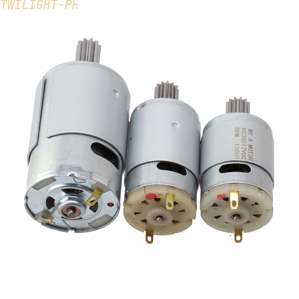 ของเล่นรถมอเตอร์คุณภาพสูง RS380 RS390 RS550 RS555 อะไหล่ 10000rpm