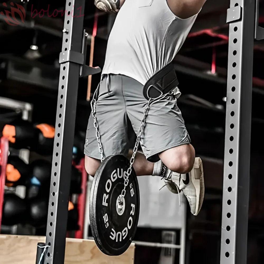[COD] เข็มขัดดึงน้ําหนัก, แผ่น Barbells เข็มขัดยกน้ําหนักแบบหนา, โซ่เหล็กอเนกประสงค์สบายปรับน้ําหนักเข็มขัดพยุงกล้ามเนื้อ Barbell แผ่น