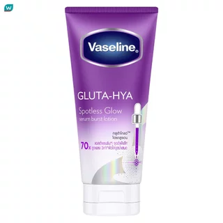 Vaseline วาสลีน กลูต้า-ไฮยา เซรั่ม เบิสท์ โลชั่น สปอตเลส โกลว์ 170 มล.