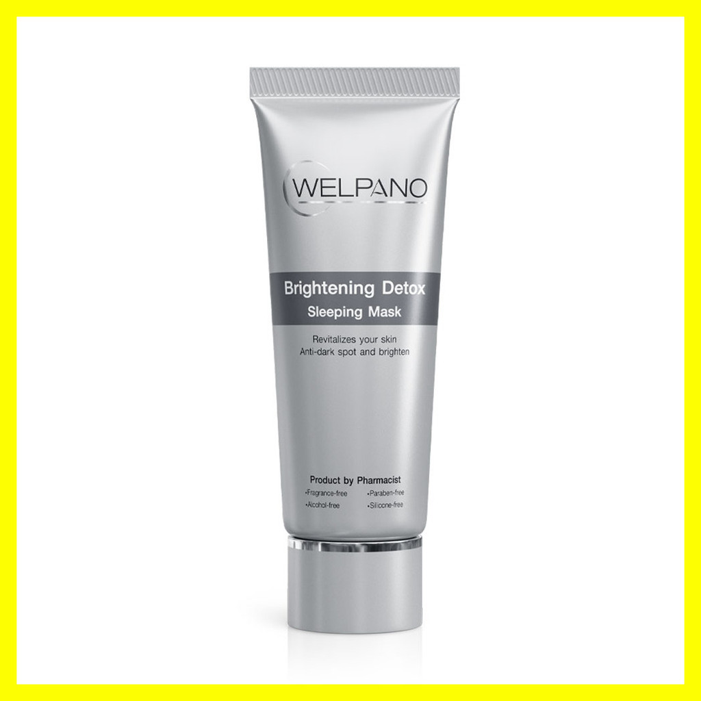 Welpano Brightening Detox Sleeping Mask 30g เวลพาโน่ สลีปปิ้งมาสก์. — صورة 3
