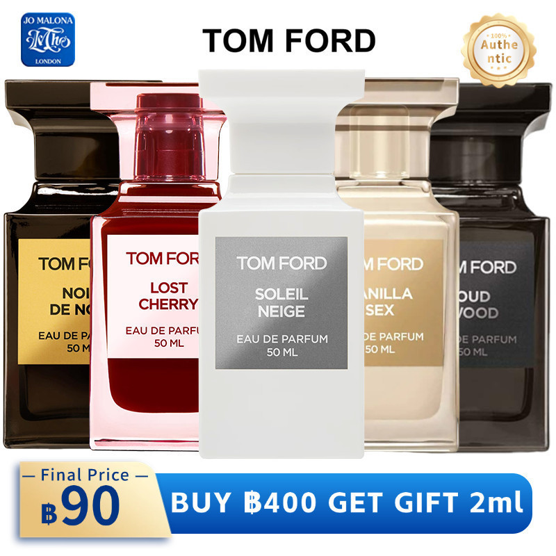 💯[100%สปอตของแท้🚛]Tom Ford Soleil Neige & Vanilla Sex & Soleil Blanc & Noir de Noir EDP 2ml/5ml/10ml น้ำหอม