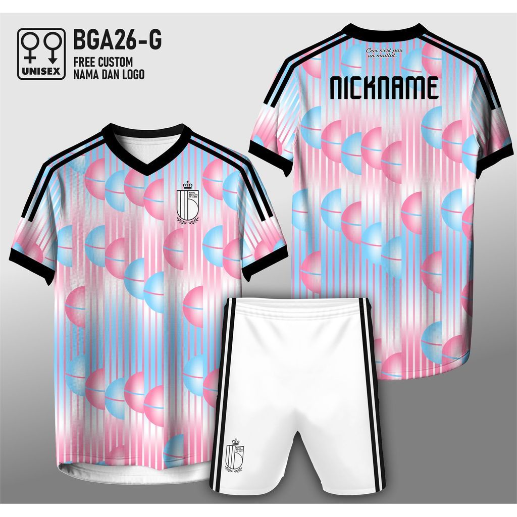 Belgium Away Pildun 2026 Jersey Belgium Pildun เสื้อฟุตบอลฟรีชุดชื่อและหมายเลขที่กําหนดเอง BGA26-G