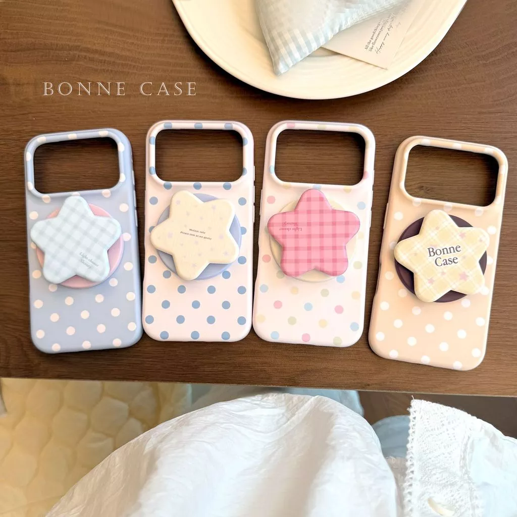 [Sheren] เคสโทรศัพท์ Star Polka Dot เหมาะสําหรับ i17 16 15 14 13 12 11 pro max  เคสไอโฟน thumbnail 3