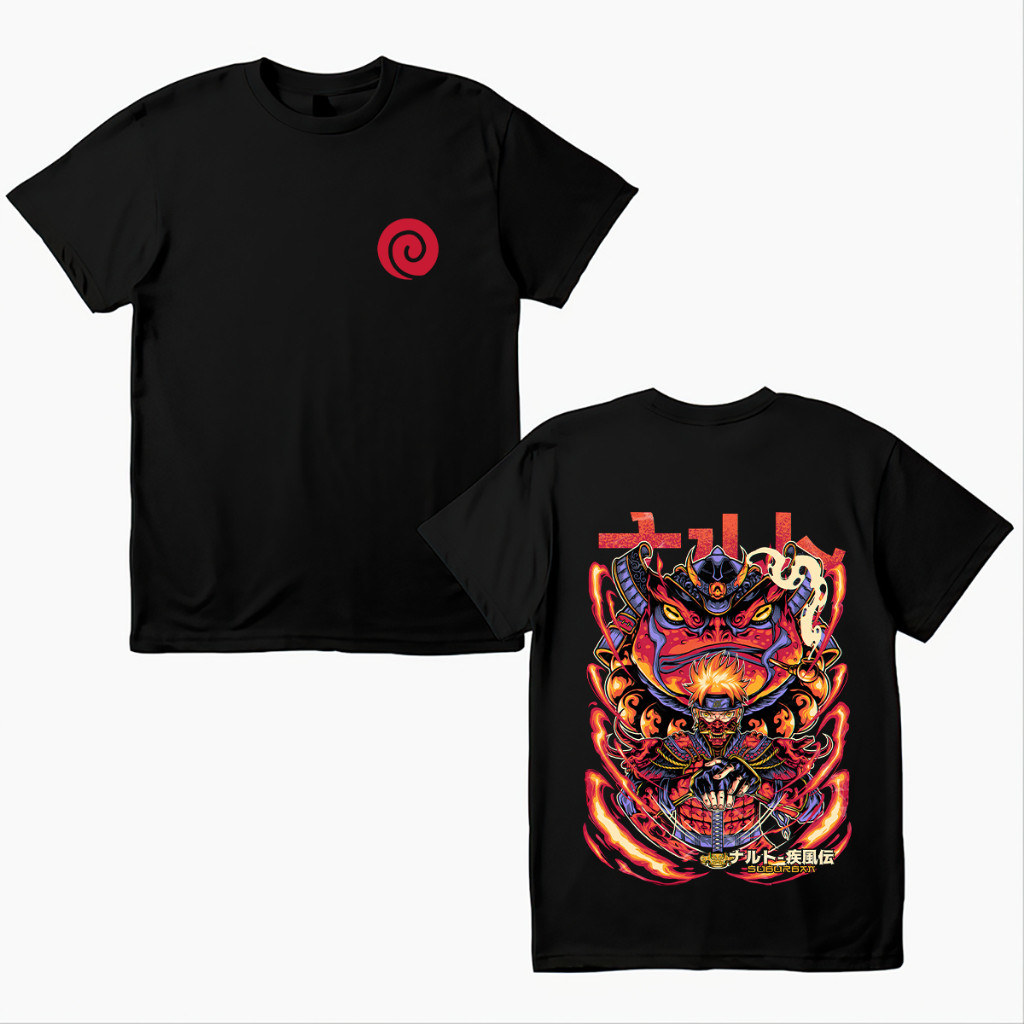 อะนิเมะฮาโลวีนเสื้อยืด Uzumaki Naruto เสื้อยืดแฟชั่นขายร้อน Tshirt Unisex อัพเกรดผ้าฝ้ายรอบคอคุณภาพส