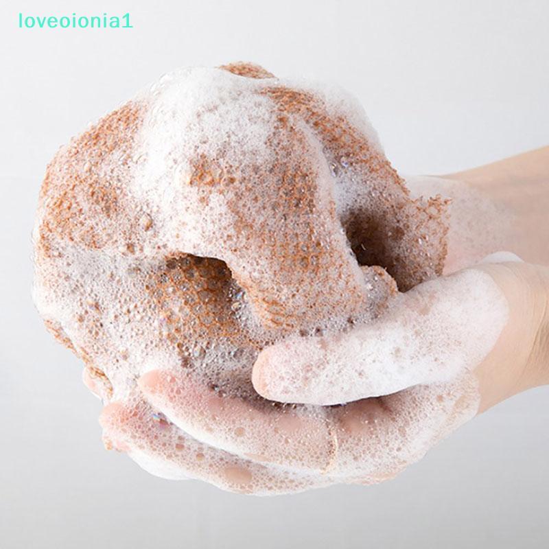loveoionia1 African Net Sponge Exfoliating Body Scrubing Wash Net Washcloth ฟองน้ําอาบน้ํา IA