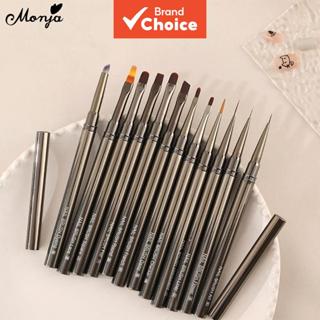 ชุดแปรงศิลปะเล็บ 12 แบบ แปรงลายเส้น แปรงไล่สีฝรั่งเศส แปรงอะ…