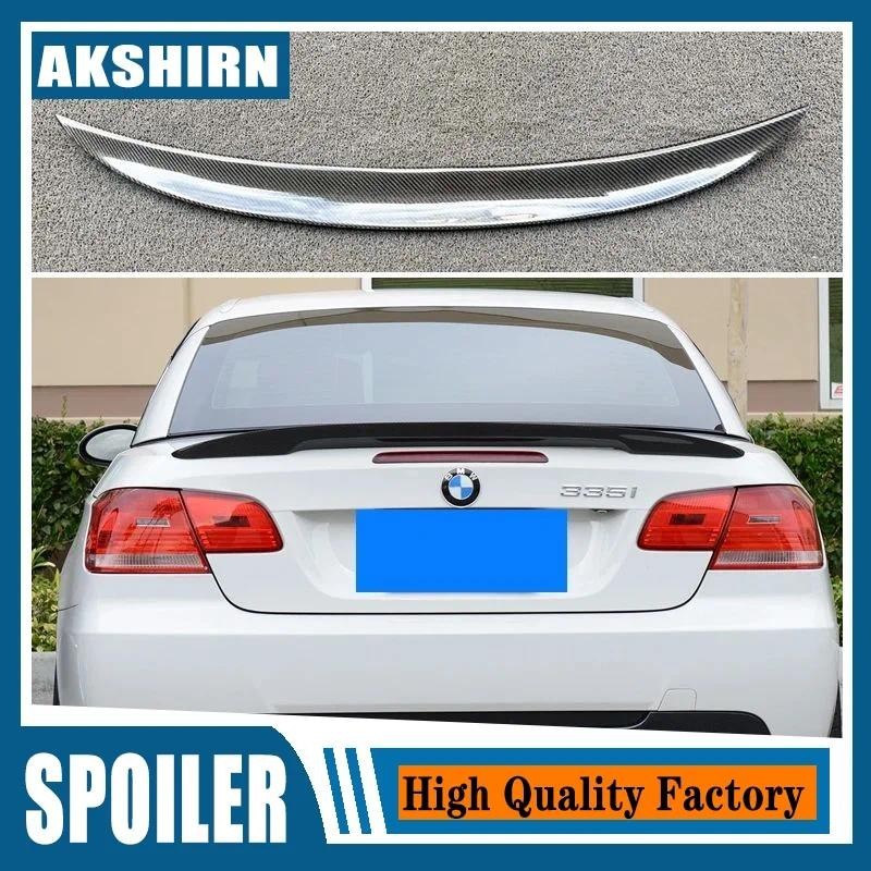 สําหรับ BMW 3 Series E93 & E93 M3 Convertible P สไตล์คาร์บอนไฟเบอร์ด้านหลังสปอยเลอร์ Trunk wing 2006