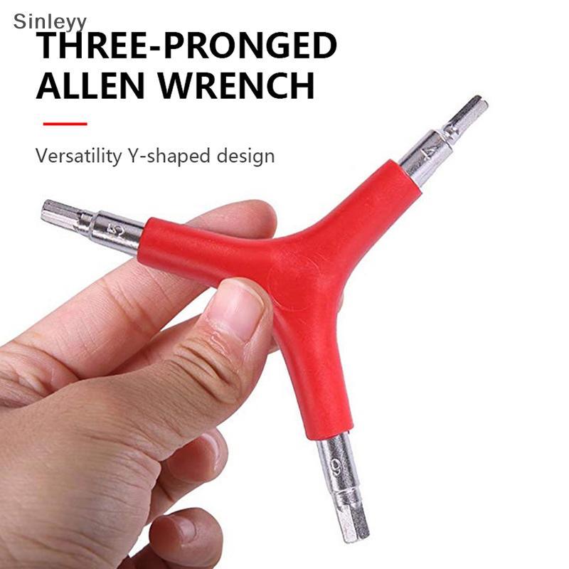 NLE ประแจหกเหลี่ยมรูปตัว Y 3 ทาง 4/5/6 มม. สําหรับการบํารุงรักษาง่าย N - รูปที่ 2