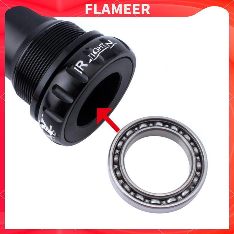 [Flameer] Bike BB Bottom Bracket Thread Press-In Steel Ball Bearing Replacement