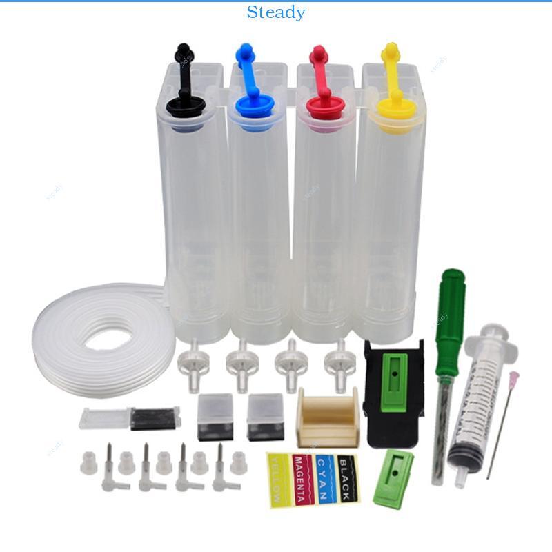 Steady Universal Ink สําหรับเปลี่ยนถัง DIY CISS Kit อุปกรณ์เสริมสําหรับ Inkjet Prin